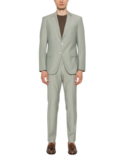Abito uomo verde in misto lana Hugo Boss | 50540759330
